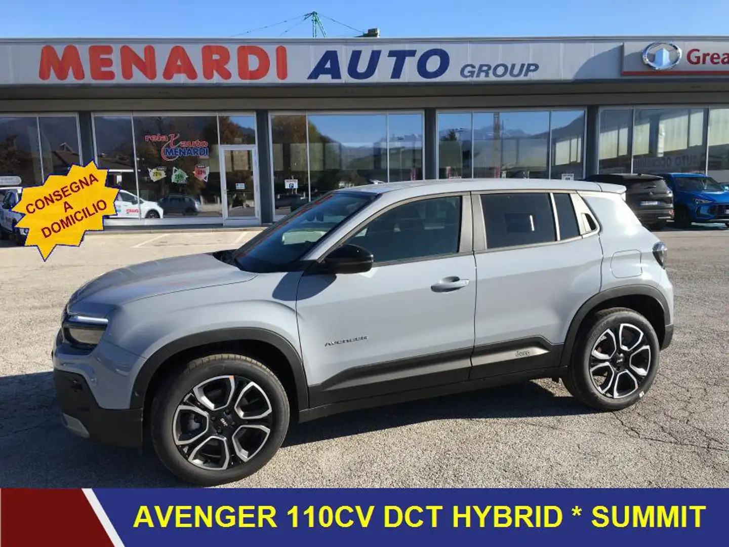 Jeep Avenger 1.2 110 CV DCT MHEV Summit PRONTA CONSEGNA Gris - 1