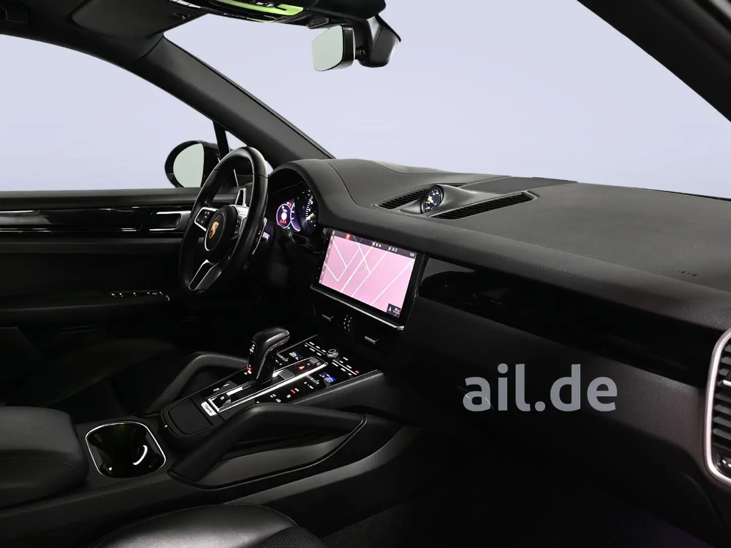 Porsche Cayenne E-Hybrid LED HUD SpurW LM KlimaA Navi Negro - 2
