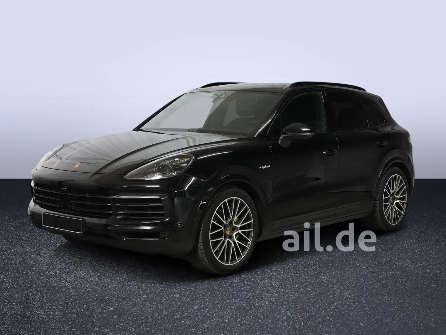 Porsche Cayenne E-Hybrid LED HUD SpurW LM KlimaA Navi Negro - 1