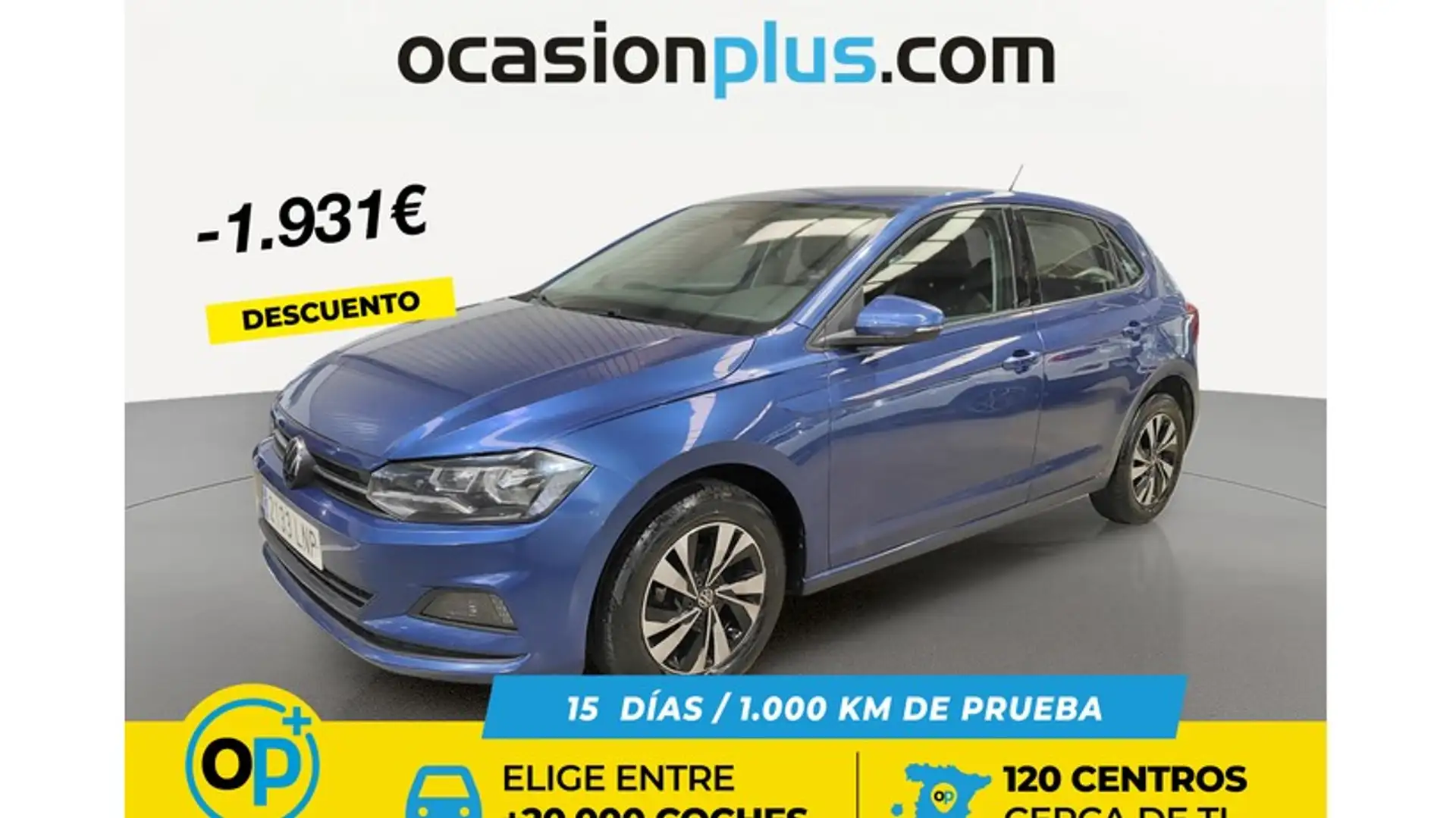 Volkswagen Polo 1.0 TSI Advance 70kW Bleu - 1