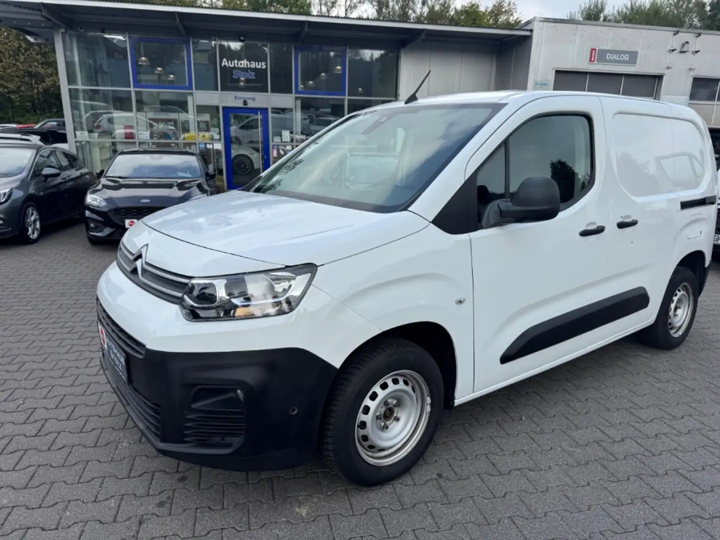 Citroen Berlingo Kasten Club M L1 1.6 BlueHDi 75 FAP Spurh Wit - 1
