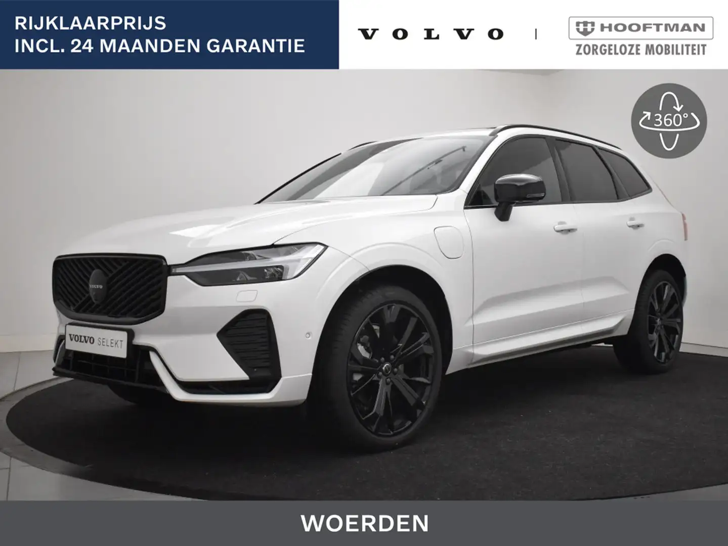 Volvo XC60 T6 PLUG-IN HYBRID PLUS BLACK EDITION *NIEUW MODEL* Blanc - 1