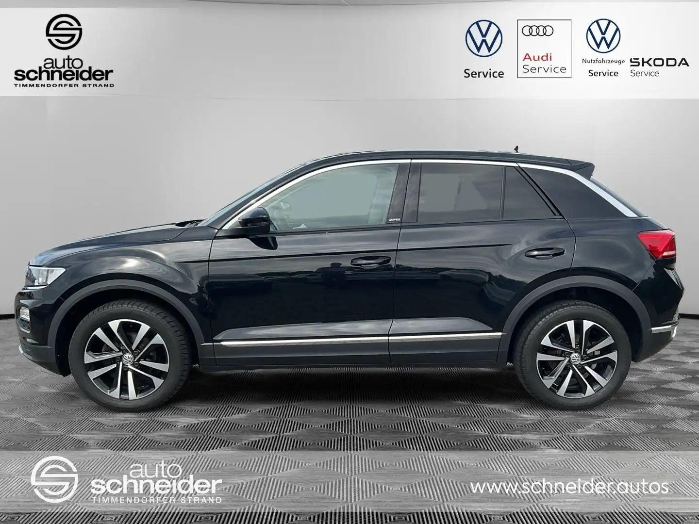 Volkswagen T-Roc T-Roc 1.5 TSI United Navi SHZ App Klimaautomatik Noir - 2