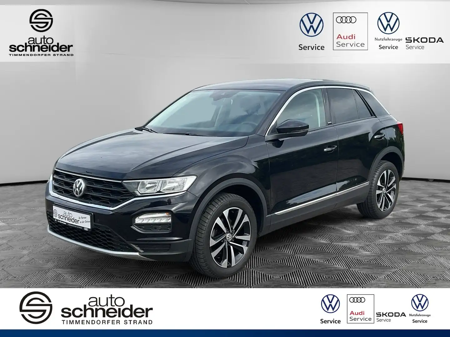 Volkswagen T-Roc T-Roc 1.5 TSI United Navi SHZ App Klimaautomatik Noir - 1