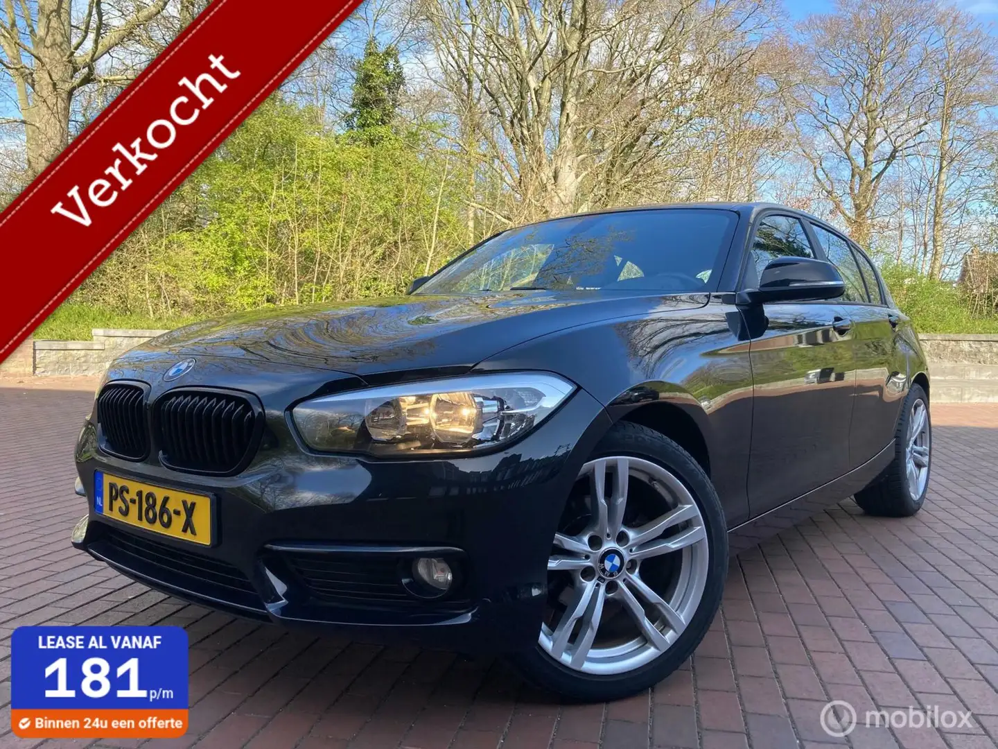 BMW 116 1-serie 116i SPORT, NIEUWE APK, LAGE KM STAND, LM Nero - 1