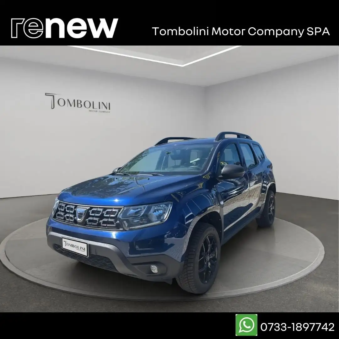 Dacia Duster Duster II 2018 1.6 sce Essential Gpl 4x2 s Blu/Azzurro - 1