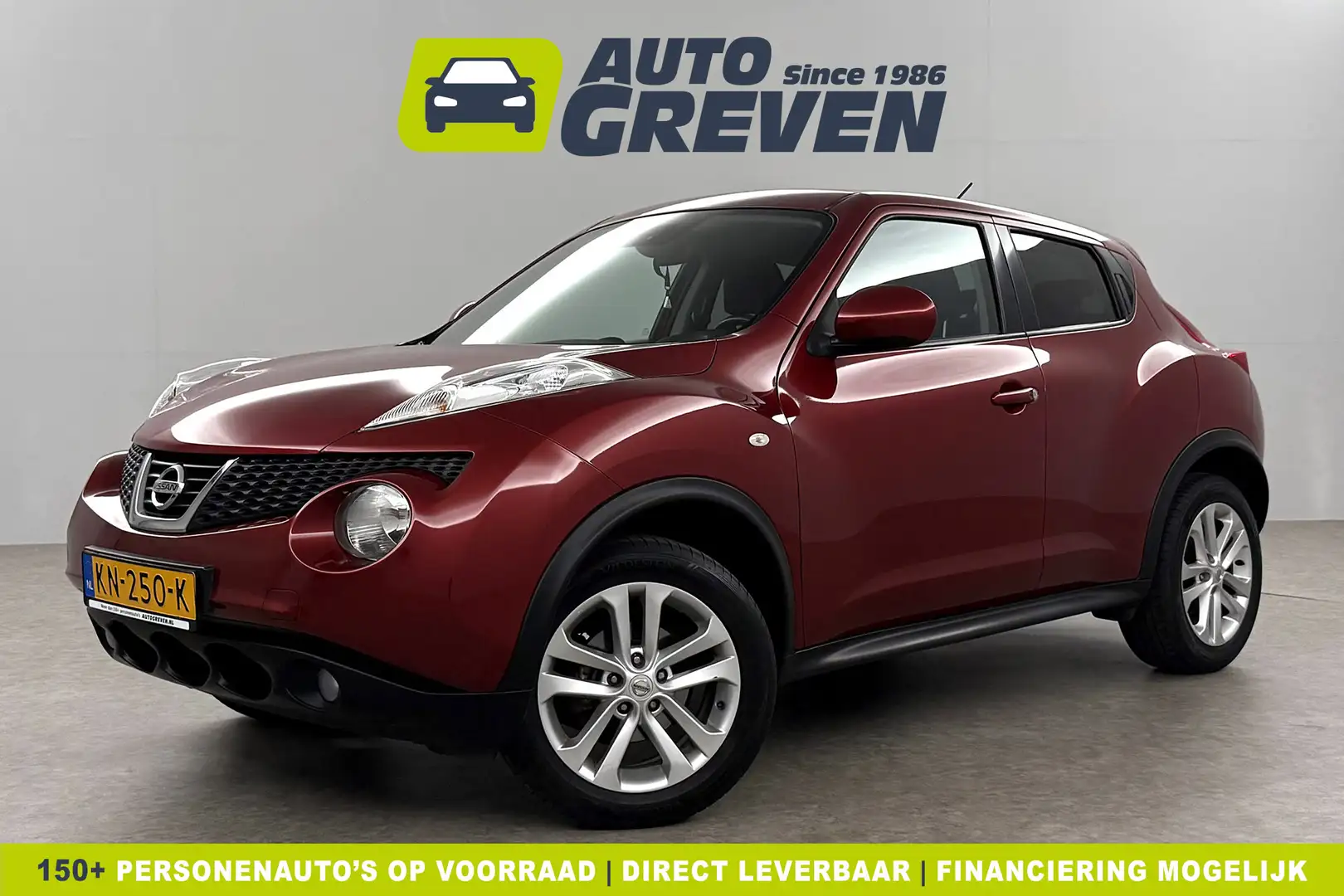 Nissan Juke 1.6 Tekna | APK tot 10-2025 | Camera Clima Trekhaa Rood - 1