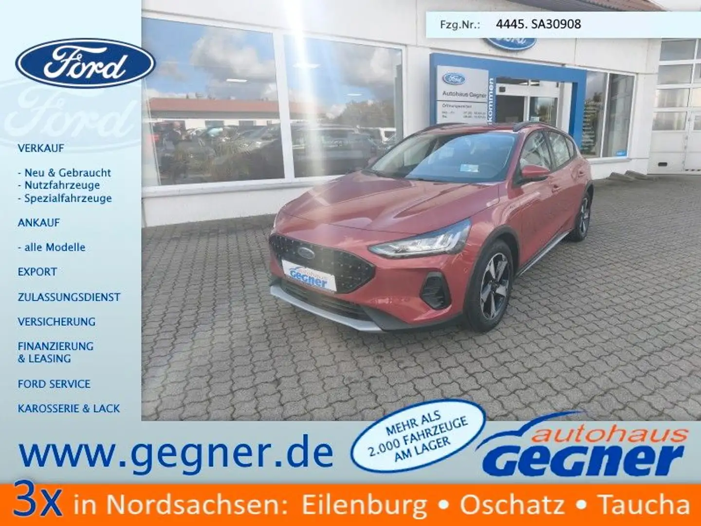 Ford Focus Active 1.5L EcoBlue AT B&O WiPa ParkAss Rot - 1