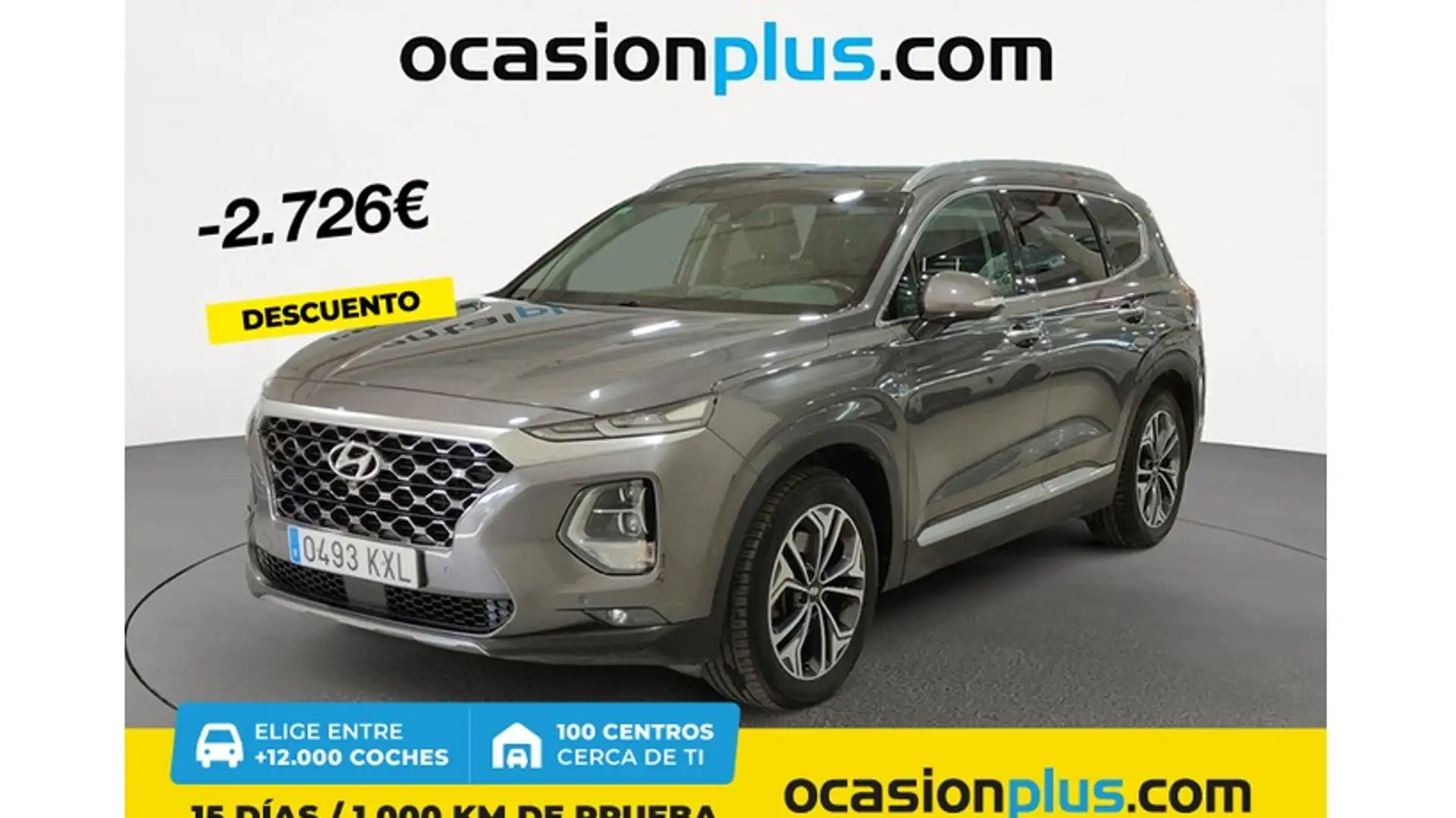 Hyundai SANTA FE 2.2CRDi 4x4 Style 7s Aut. Gris - 1