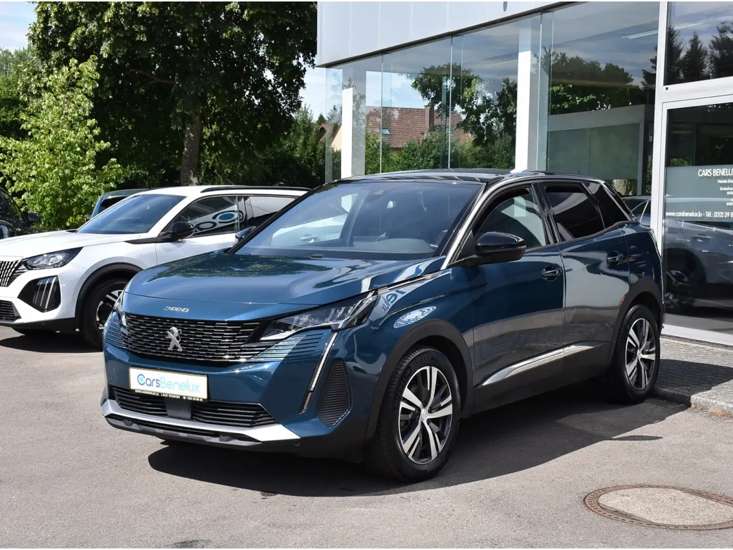 Peugeot 3008 1.2 PureTech Allure ACC LANE SIDE CAM HAYON EL 1°M Blauw - 2