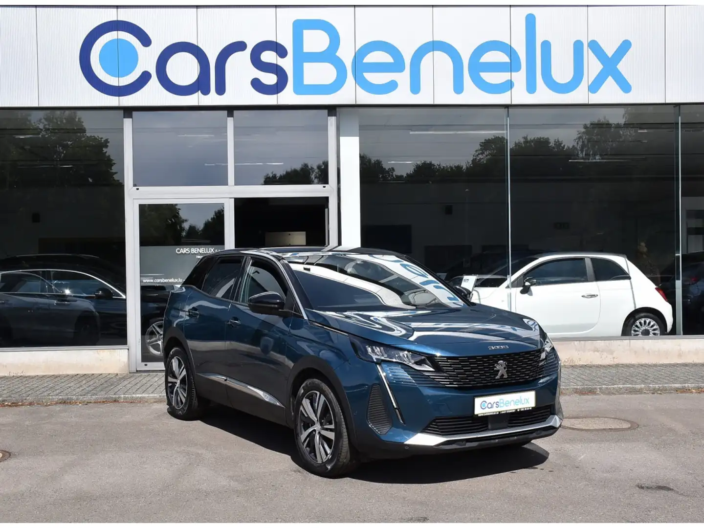 Peugeot 3008 1.2 PureTech Allure ACC LANE SIDE CAM HAYON EL 1°M Blauw - 1