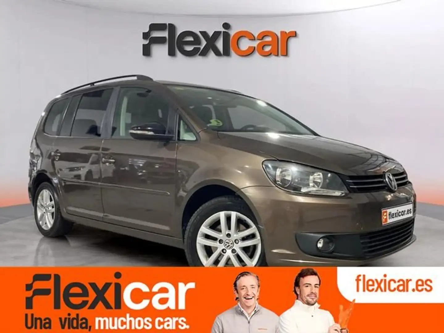 Volkswagen Touran 1.6TDI Advance BMT DSG 105 Marrón - 1