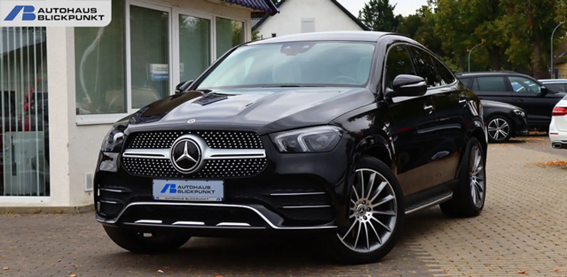 Mercedes-Benz GLE 350 d Coupe 4M AMG DISTRO+PANO+KAM360+STDHZG Schwarz - 1