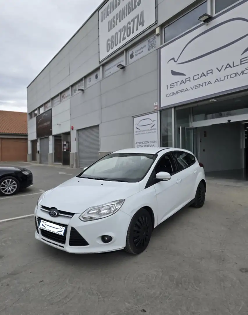 Ford Focus 1.6TDCi Trend Weiß - 1