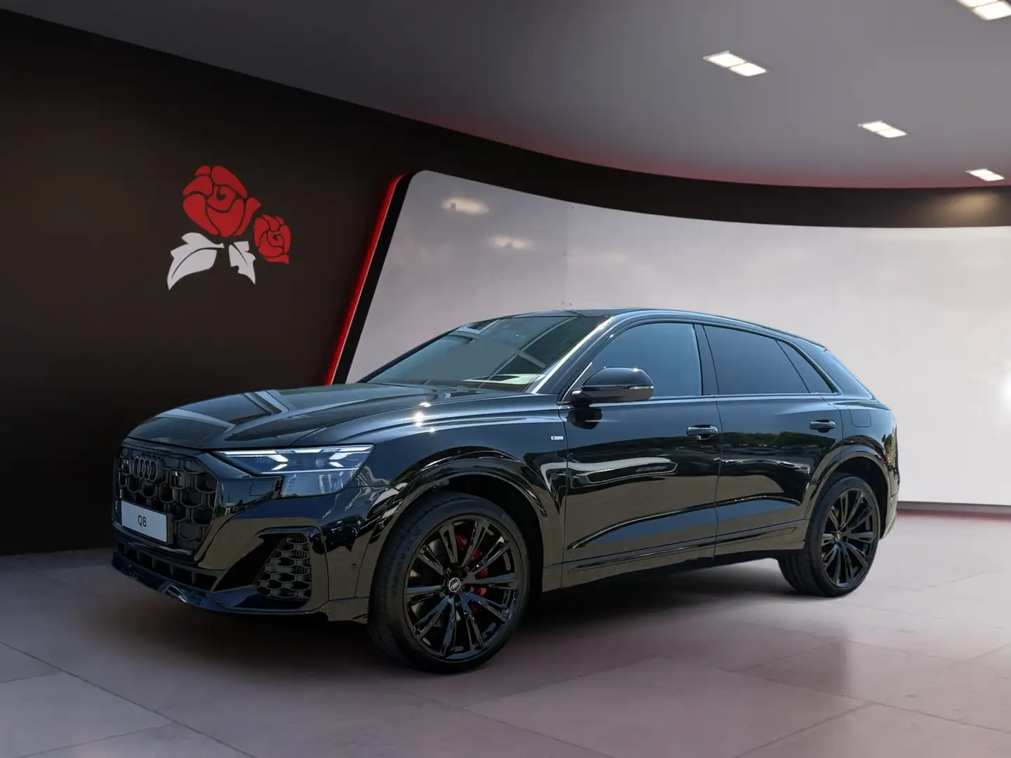 Audi Q8 60 3.0 TFSI e quattro AHK Pano B&O HUD HD-Matrix- Schwarz - 2