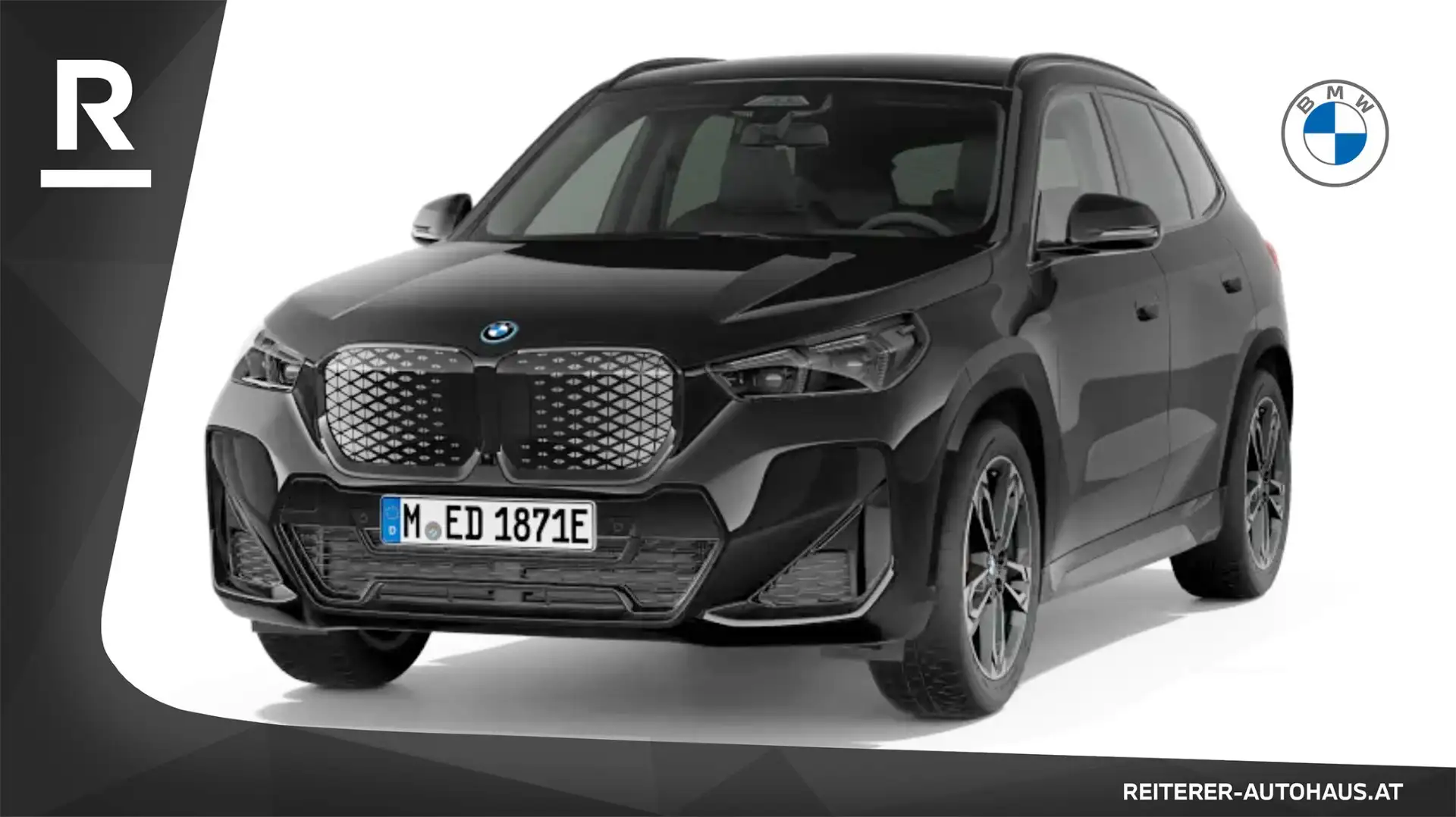 BMW iX1 xDrive30 M-Sportpaket Pro Schwarz - 1