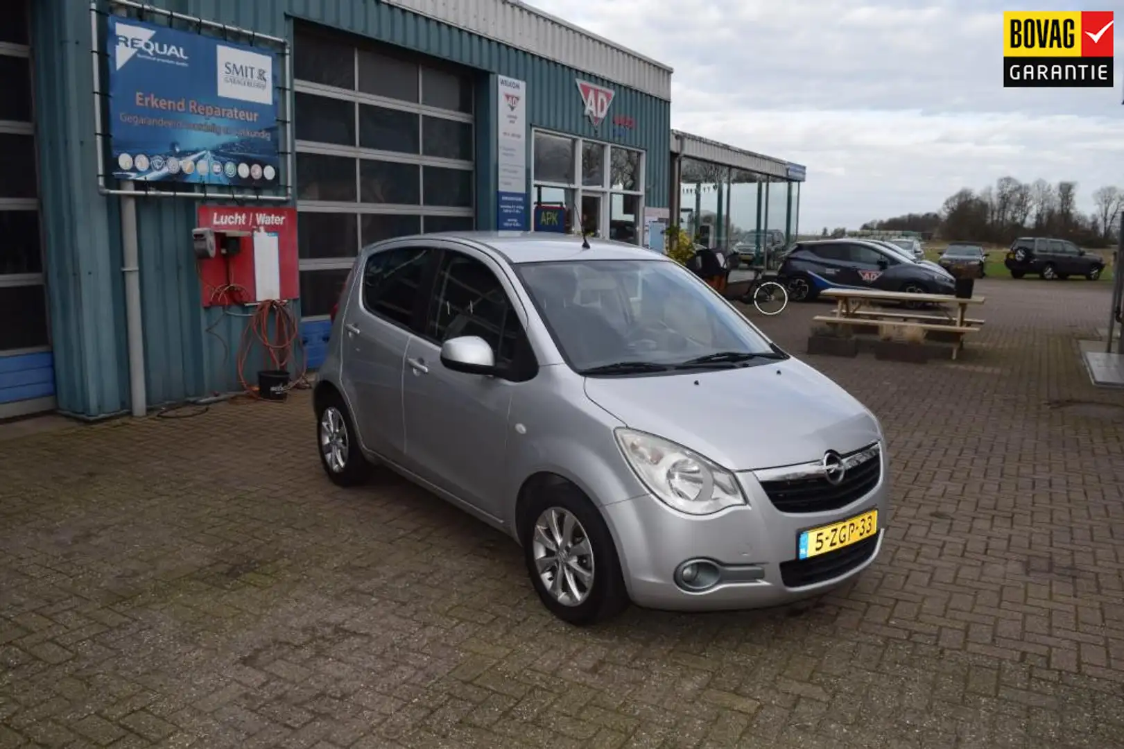 Opel Agila 1.0 Berlin BOVAG GARANTIE Grijs - 1