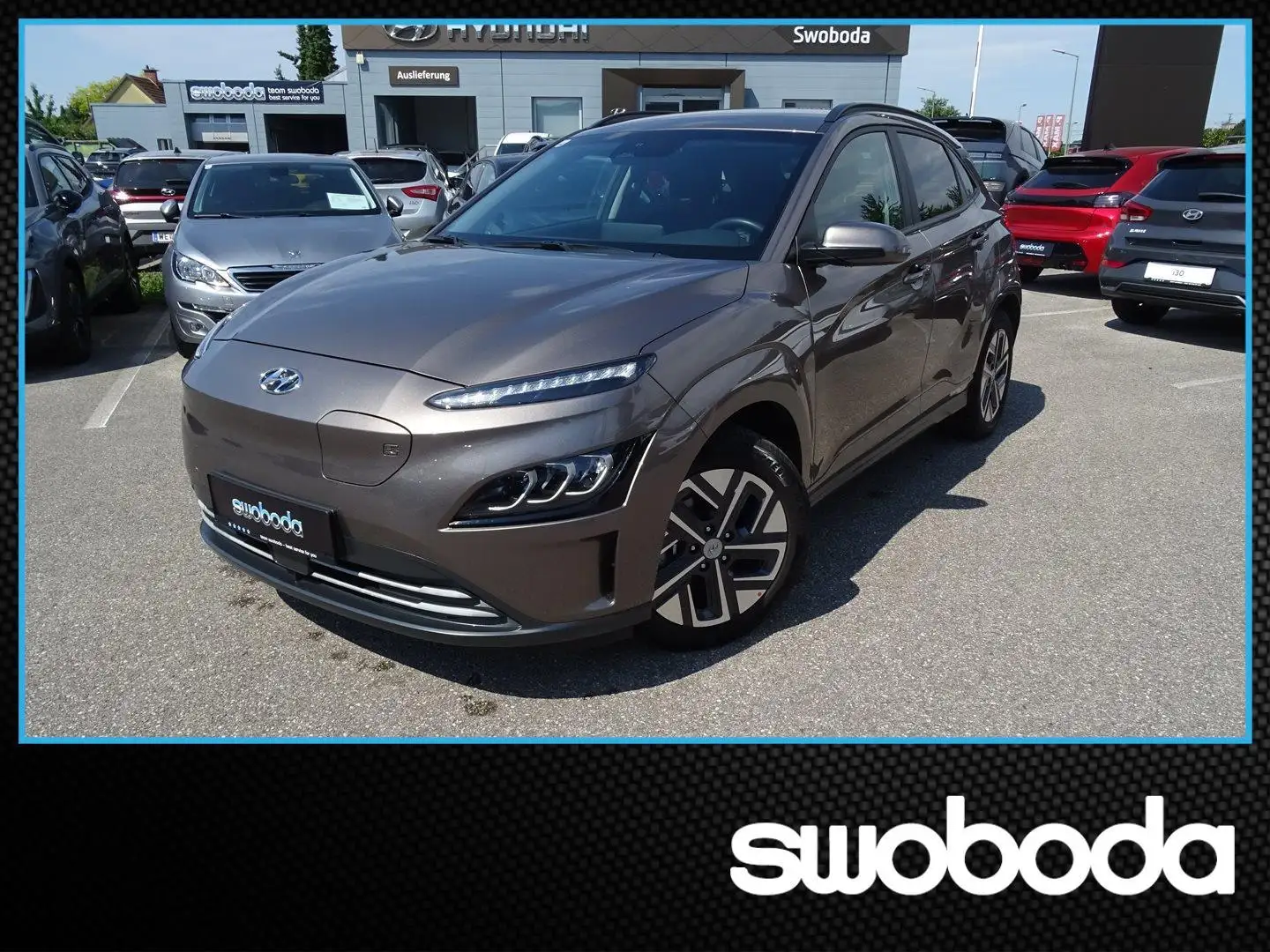 Hyundai KONA Kona Elektro 64kWh Trend Line Braun - 1