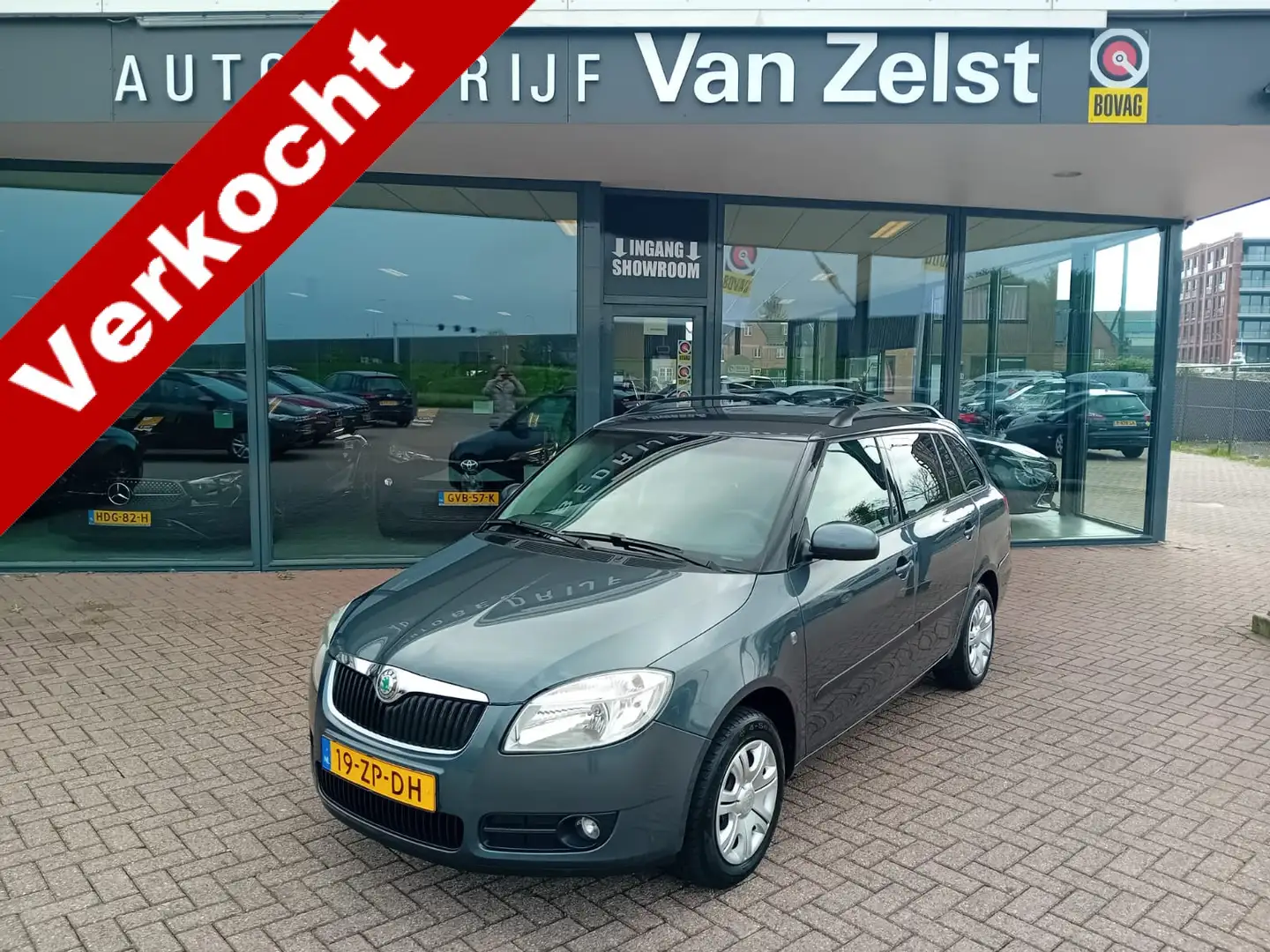 Skoda Fabia Combi 1.4-16V Ambiente, Airco, Elektrische ramen, Gris - 1