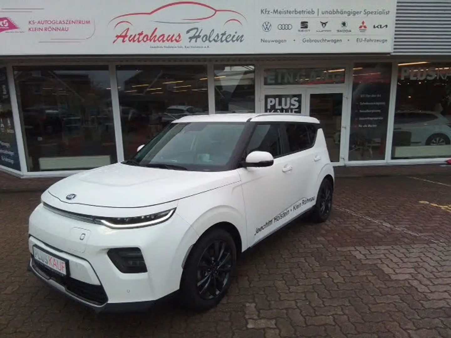 Kia Soul E-SOUL 204 SPIRIT LEDER 3-PHASEN Blanc - 1