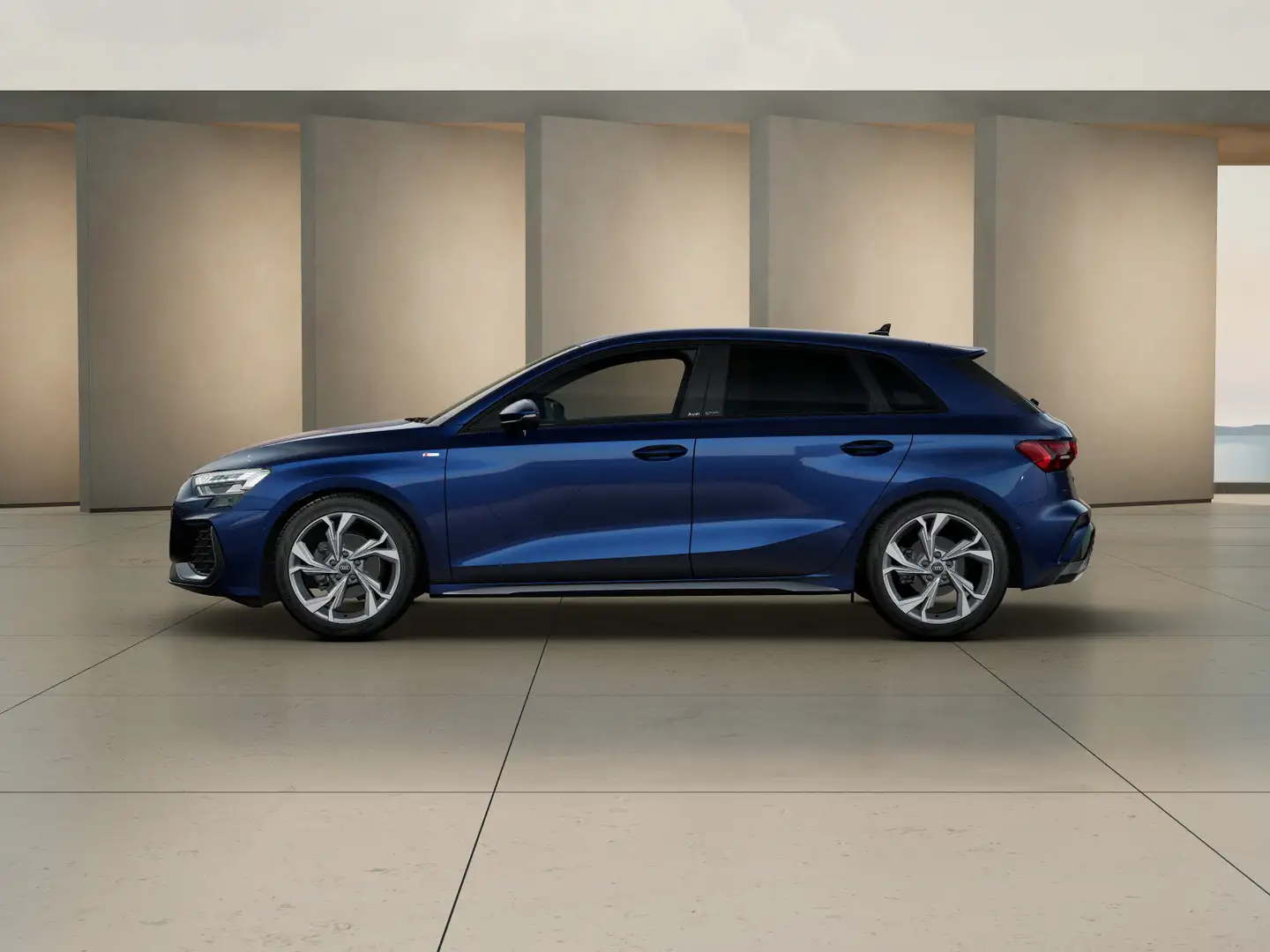 Audi A3 35 TFSI S-tronic | LED,Navi,RKamera Blau - 2