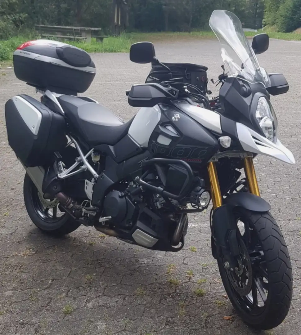 Suzuki V-Strom 1000 Alb - 1