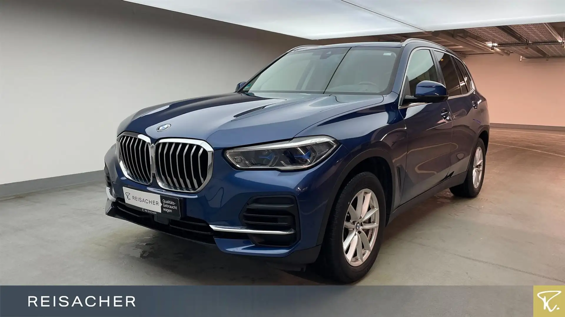 BMW X5 xDrive30d A AHK,Autom Blau - 1
