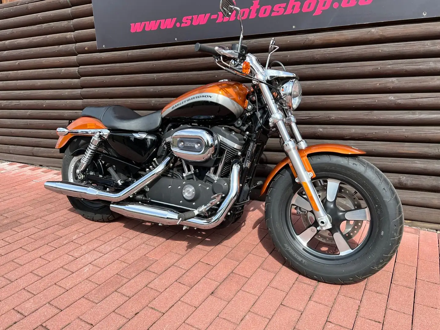 Harley-Davidson XL 1200 C Sportster Custom Lim.*5HD, ABS, 1500km* Czarny - 2