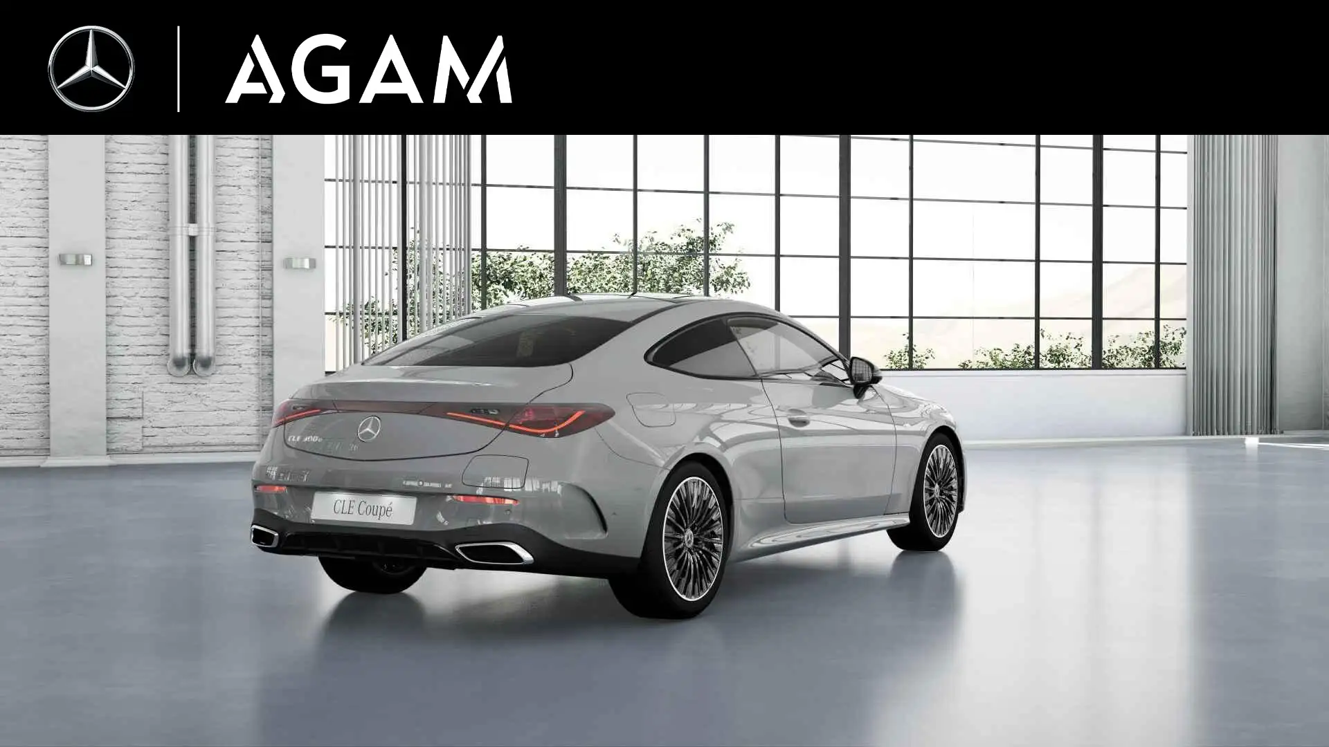 Mercedes-Benz CLE 300 Coupé e AMG Line Gri - 2