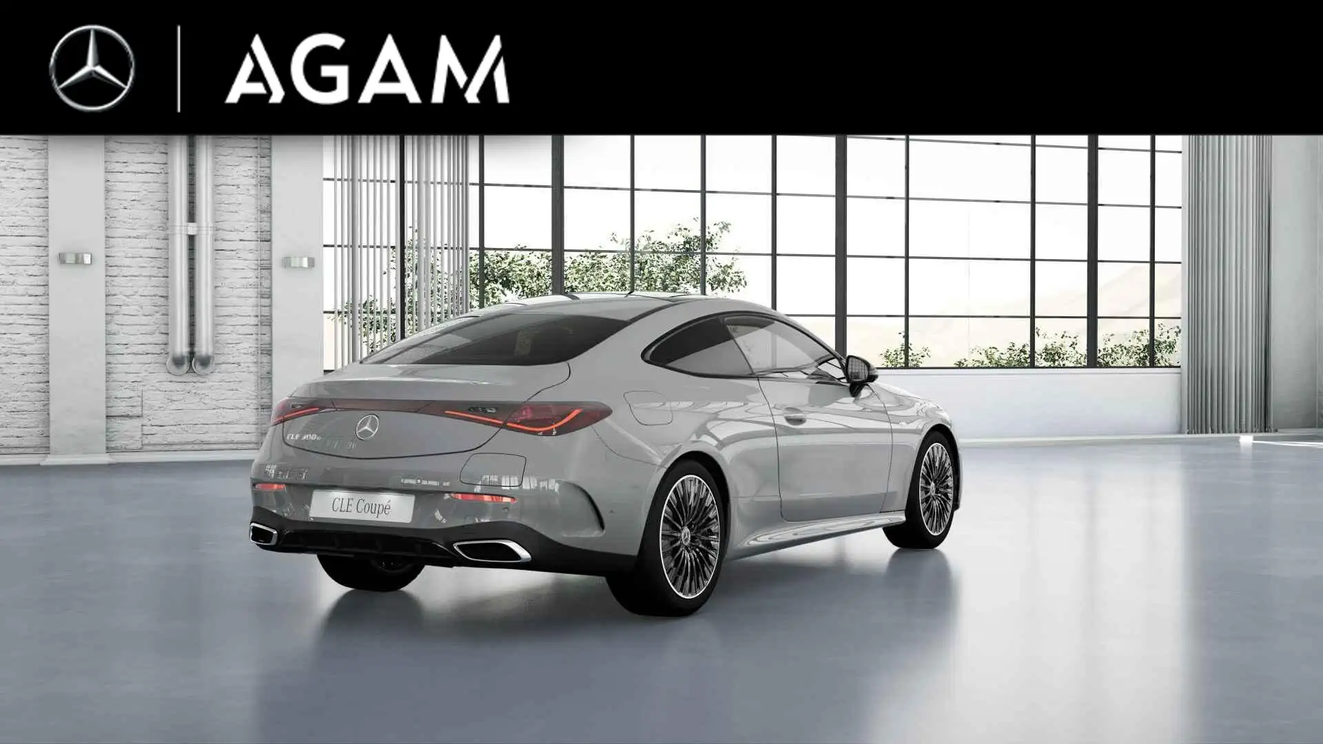 Mercedes-Benz CLE 300 Coupé e AMG Line Szary - 2