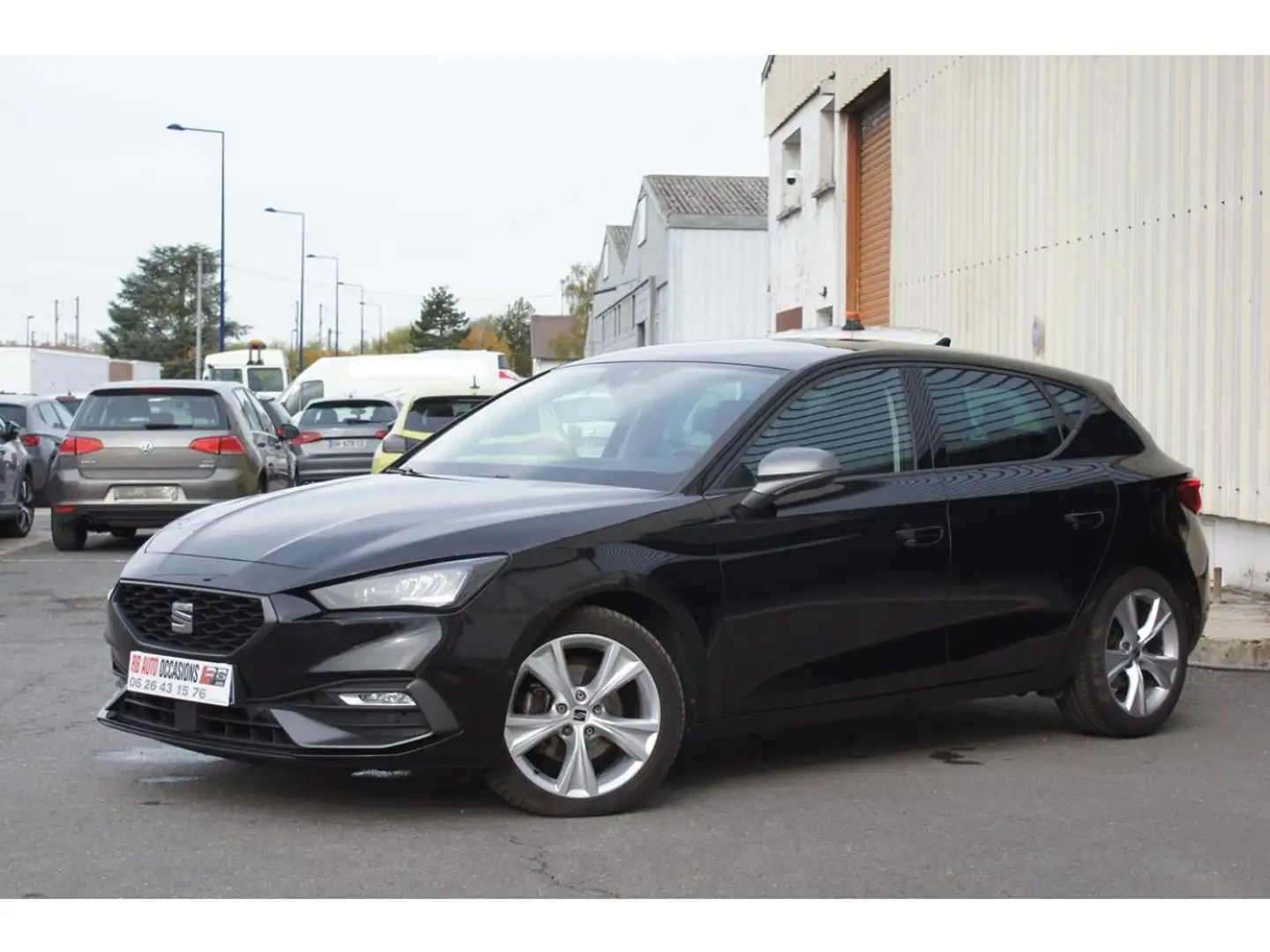 SEAT Leon Leon 2.0 16V TDI - 150 - BV DSG 7 2020 BERLINE FR Noir - 2