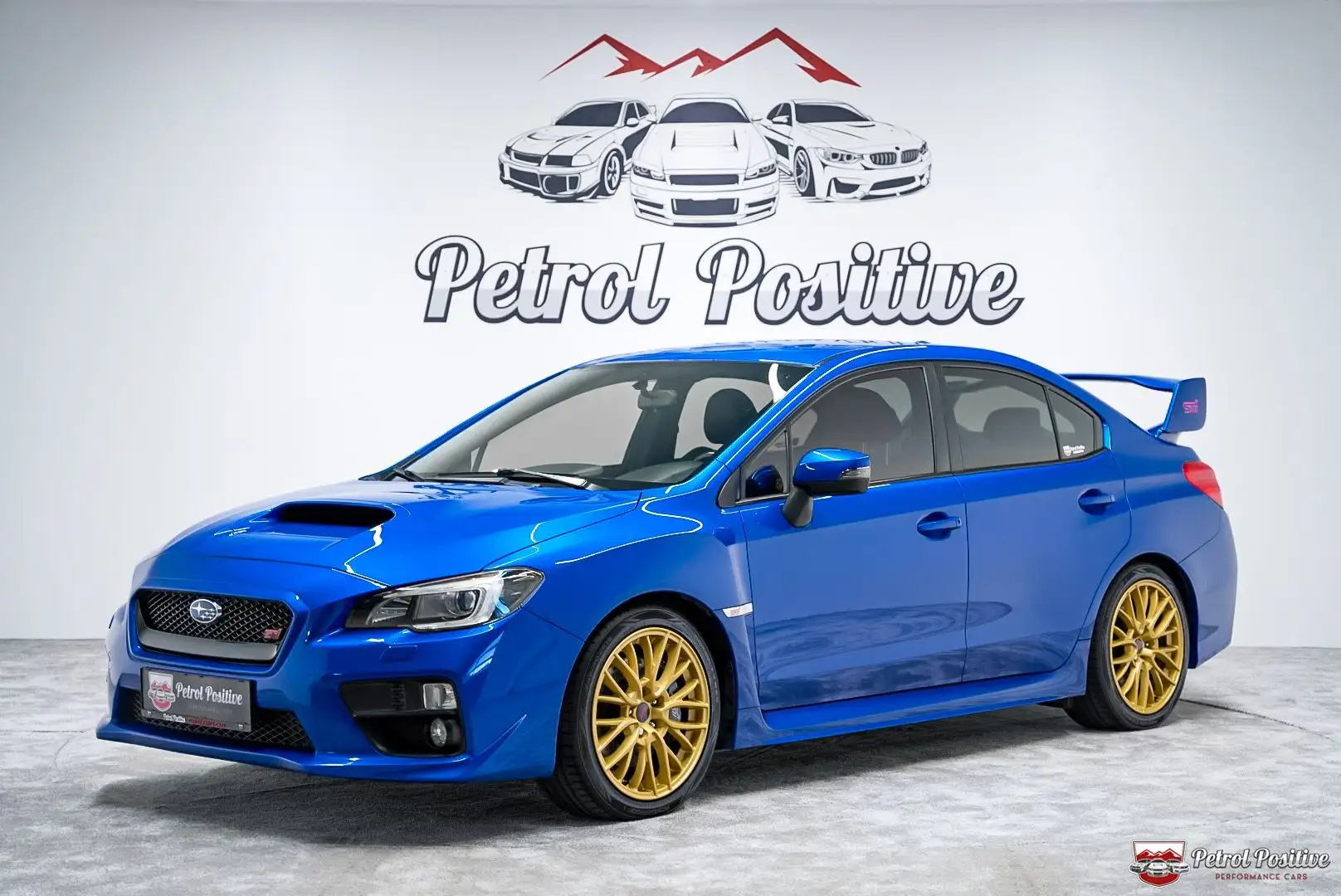 Subaru Impreza WRX STI EU Spec LHD / KOMVET RACING Engine Blau - 1