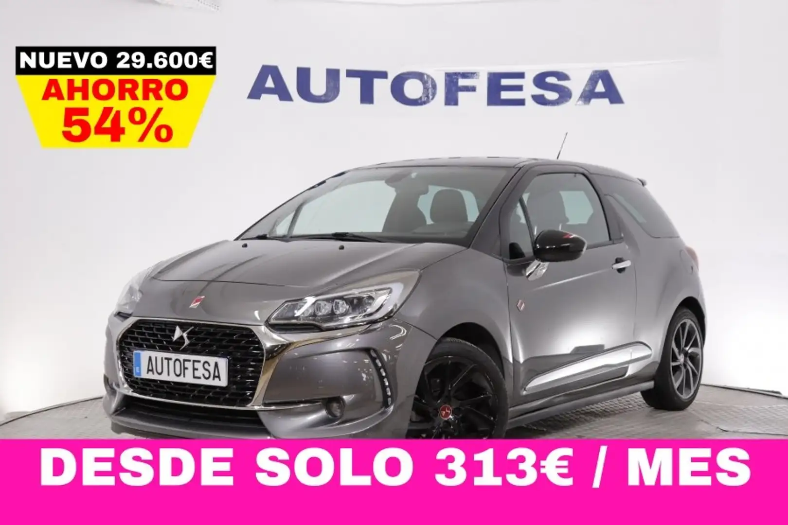 Citroen DS3 1.2 PERFORMANCE LINE AUTO 110cv 3P # NAVY Negro - 1
