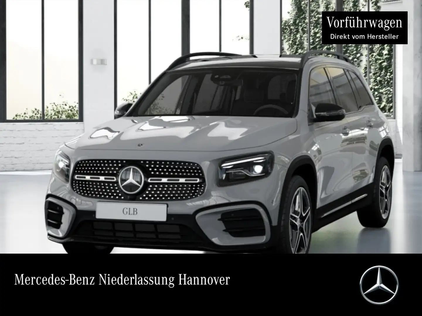 Mercedes-Benz GLB 200 AMG+NIGHT+PANO+360°+AHK+MULTIBEAM+19"+7G Grau - 1