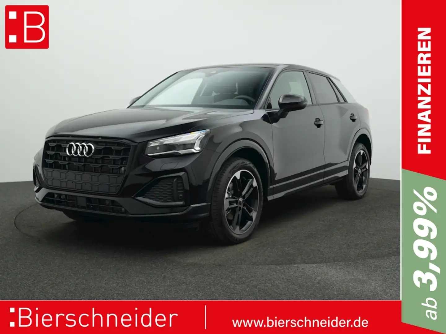 Audi Q2 35 TFSI S-tronic advanced 5.-J.-GAR AHK MATRIX Schwarz - 1