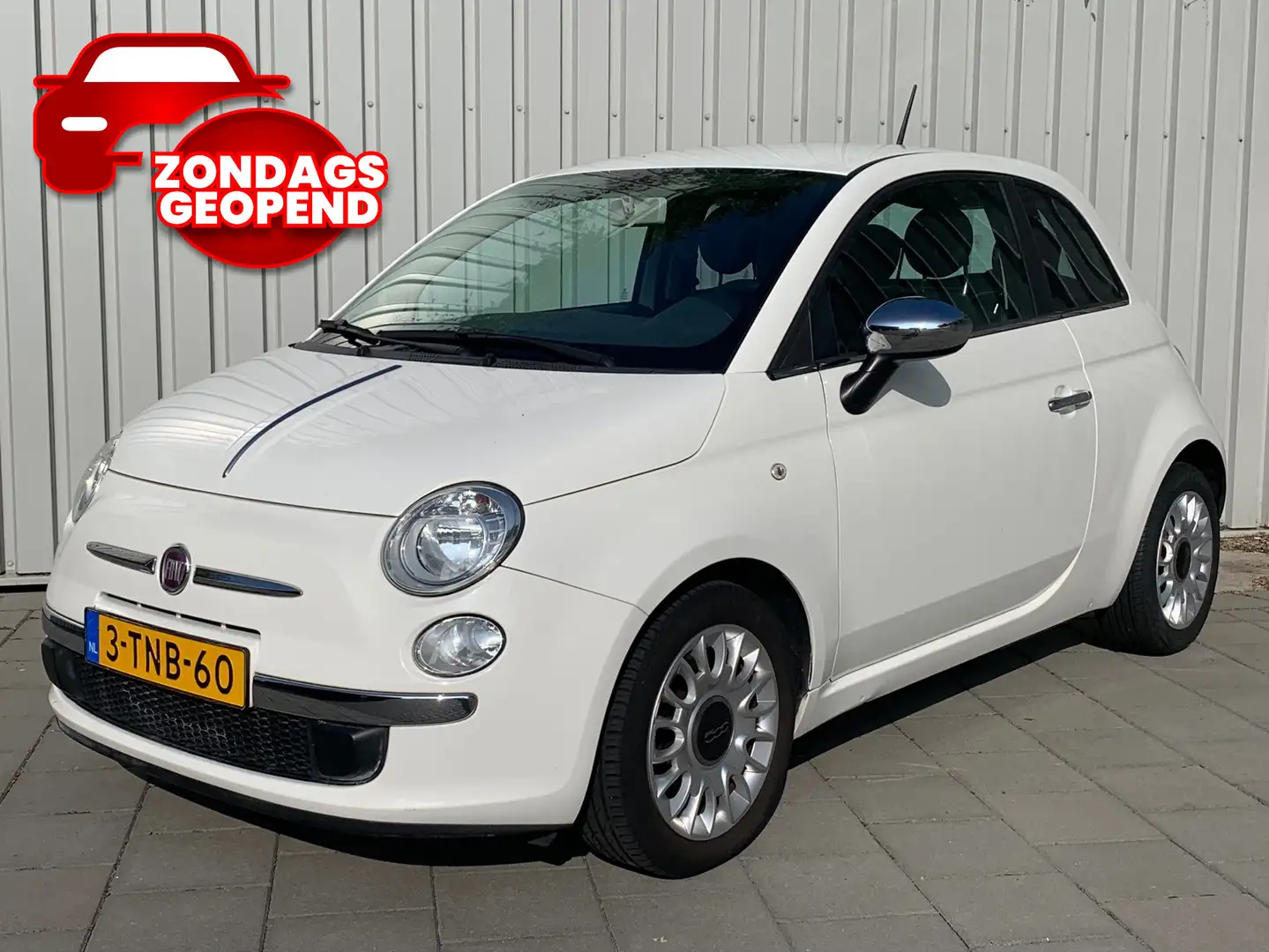 Fiat 500 0.9 TwinAir Turbo Easy|131000KM|Airco| Wit - 1