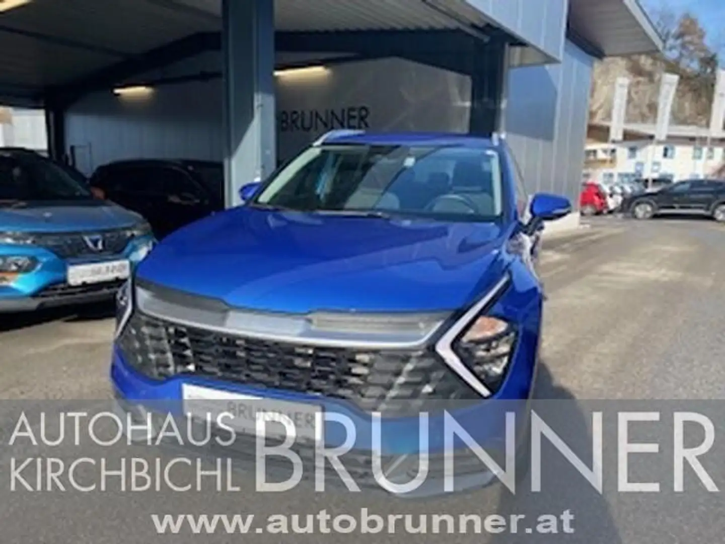 Kia Sportage 1,6 TGDI HEV Silber Aut. Blau - 1