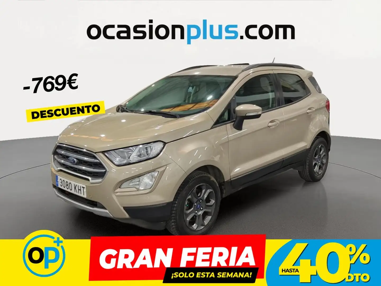 Ford EcoSport 1.0 EcoBoost Trend 125 Beige - 1