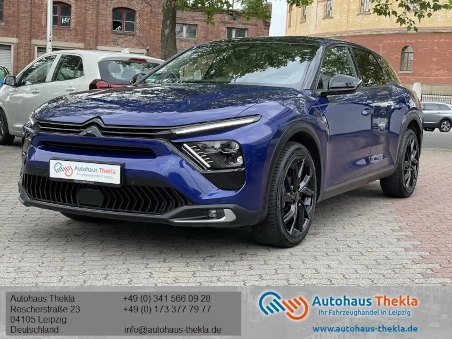Citroen C5 X 1.6 PureTech 180 Shine Pack,GHSD,Leder,1H. Blauw - 1