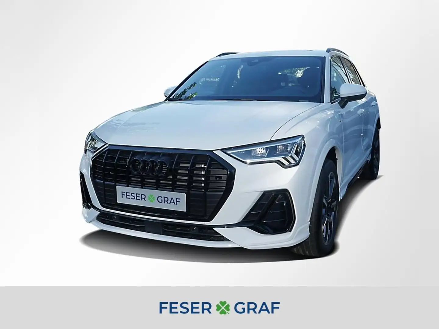 Audi Q3 35 TDI 2x S line ACC AHK LED Navi Pano RüKa Wit - 1