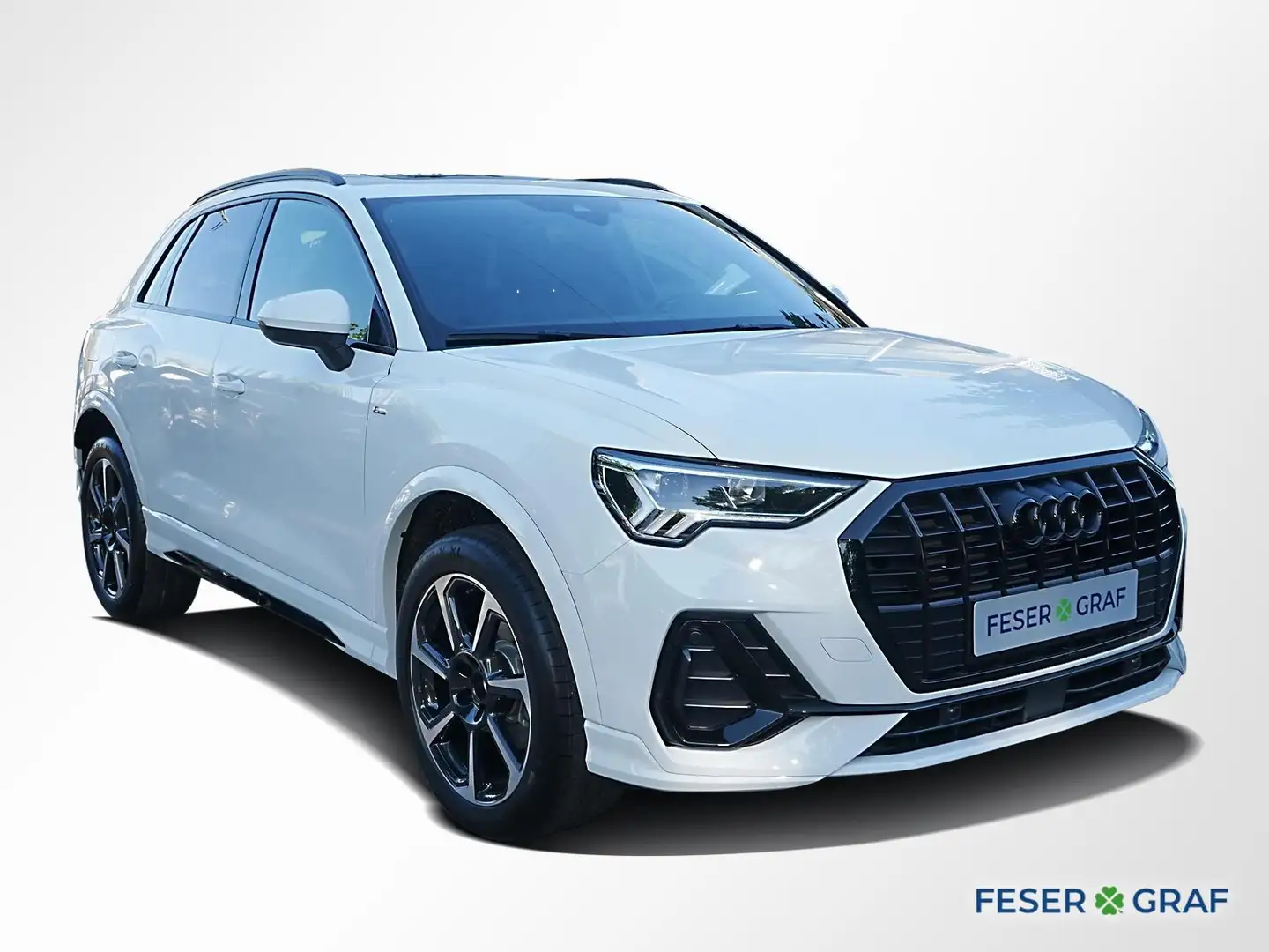 Audi Q3 35 TDI 2x S line ACC AHK LED Navi Pano RüKa Wit - 2