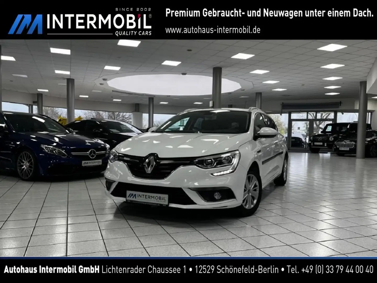 Renault Megane IV Experience 1.5 dCi 110*NAVI*TEMPO*PDC Weiß - 1