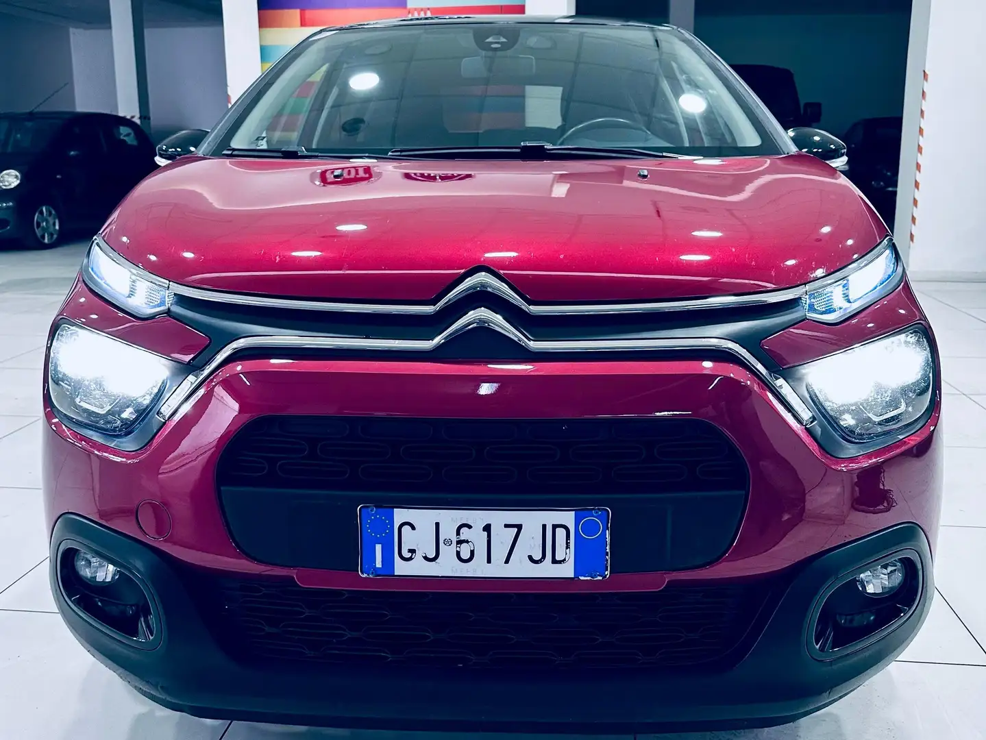 Citroen C3 C3 1.5 bluehdi Feel Pack 102CV RETROCAM, CARPLAY Rosso - 1