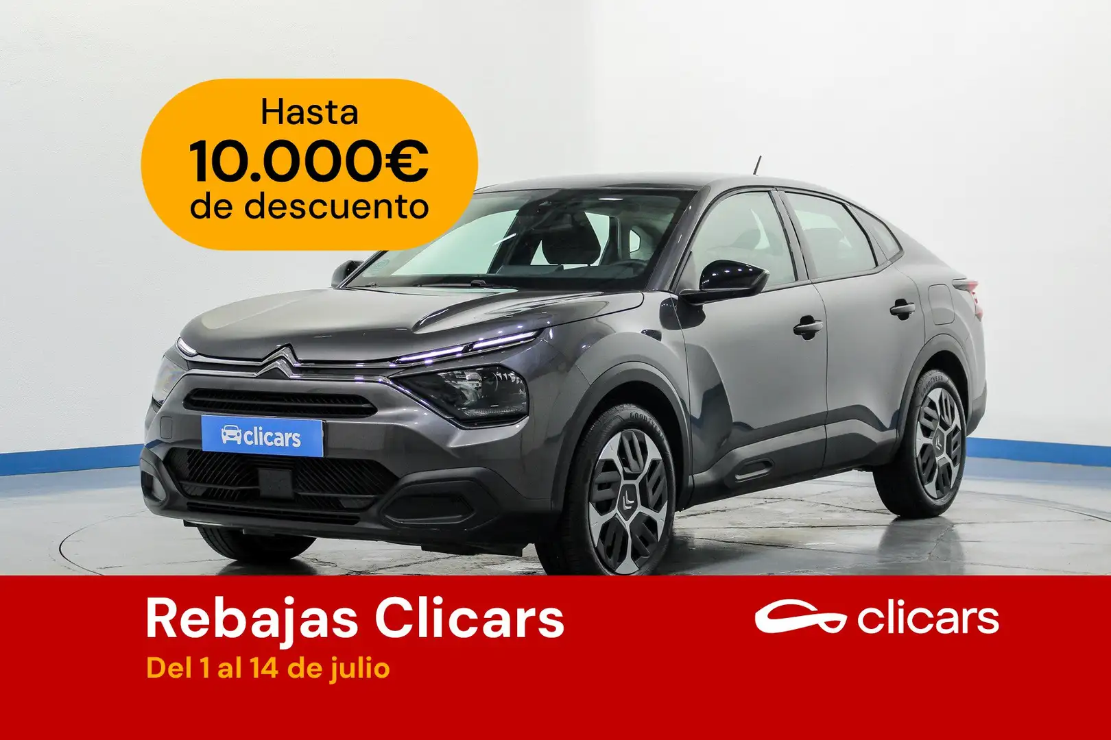 Citroen C4 X 1.2 PureTech You S&S 100 Gris - 1