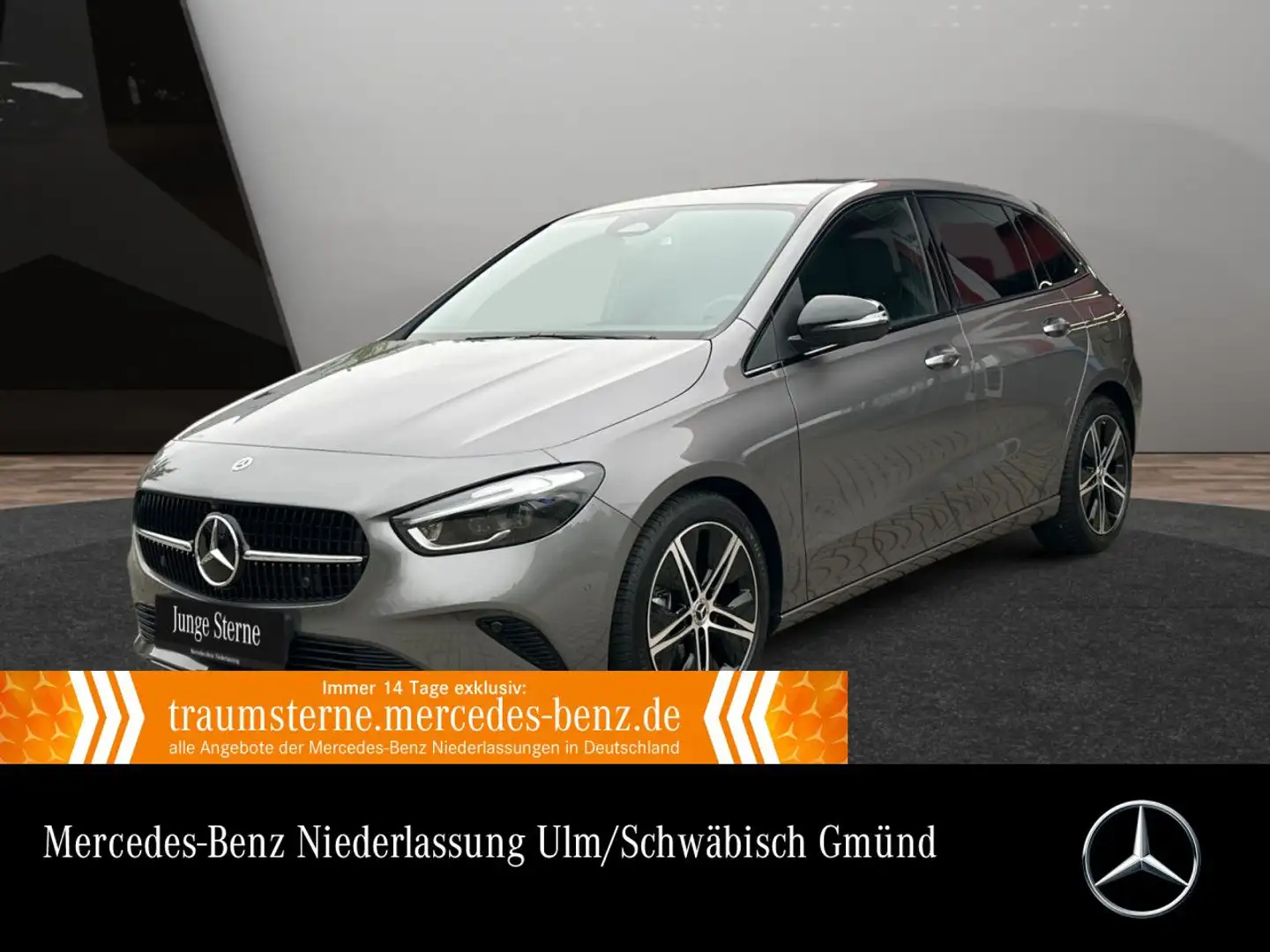 Mercedes-Benz B 220 4M PROGRESSIVE+NIGHT+360°+AHK+MULTIBEAM+8G Grau - 1