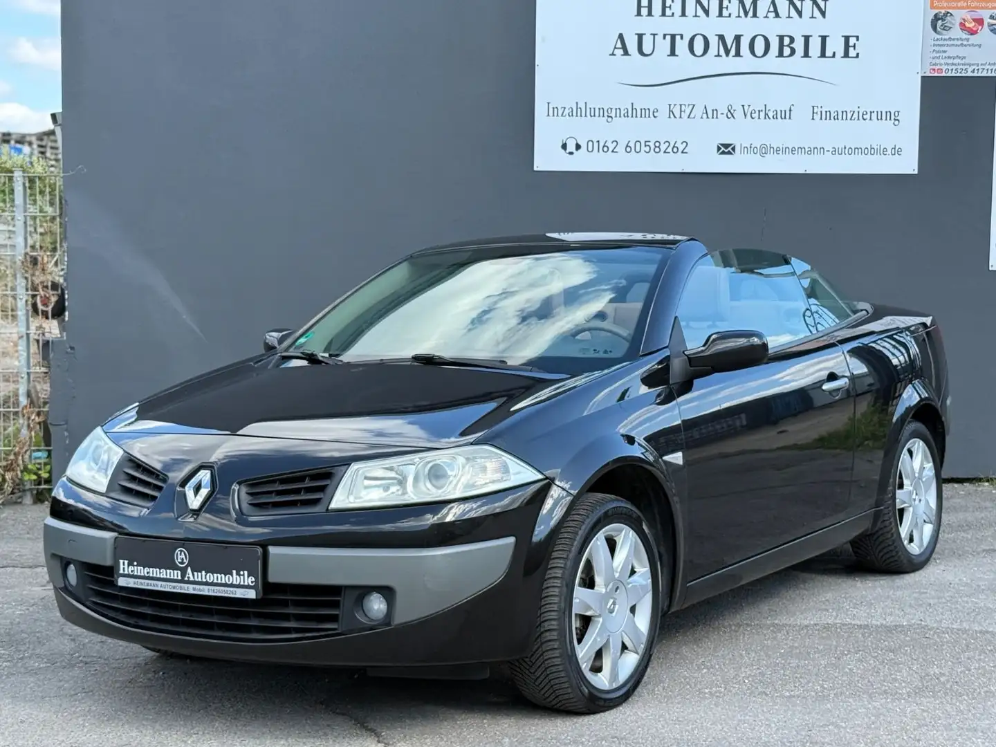 Renault Megane Cabrio 1.6 KARMANN *LEDER*PANORAMA*NAVI Schwarz - 1