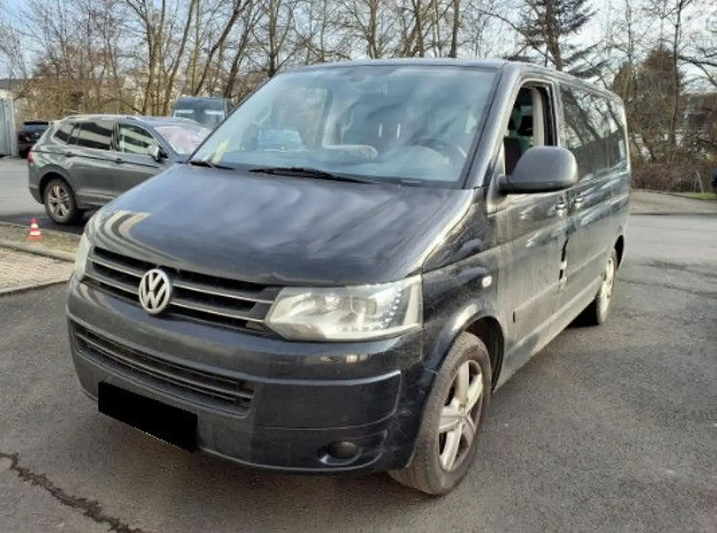 Volkswagen T5 Transporter Multivan Comfortline 4Motion+NAVI Schwarz - 1