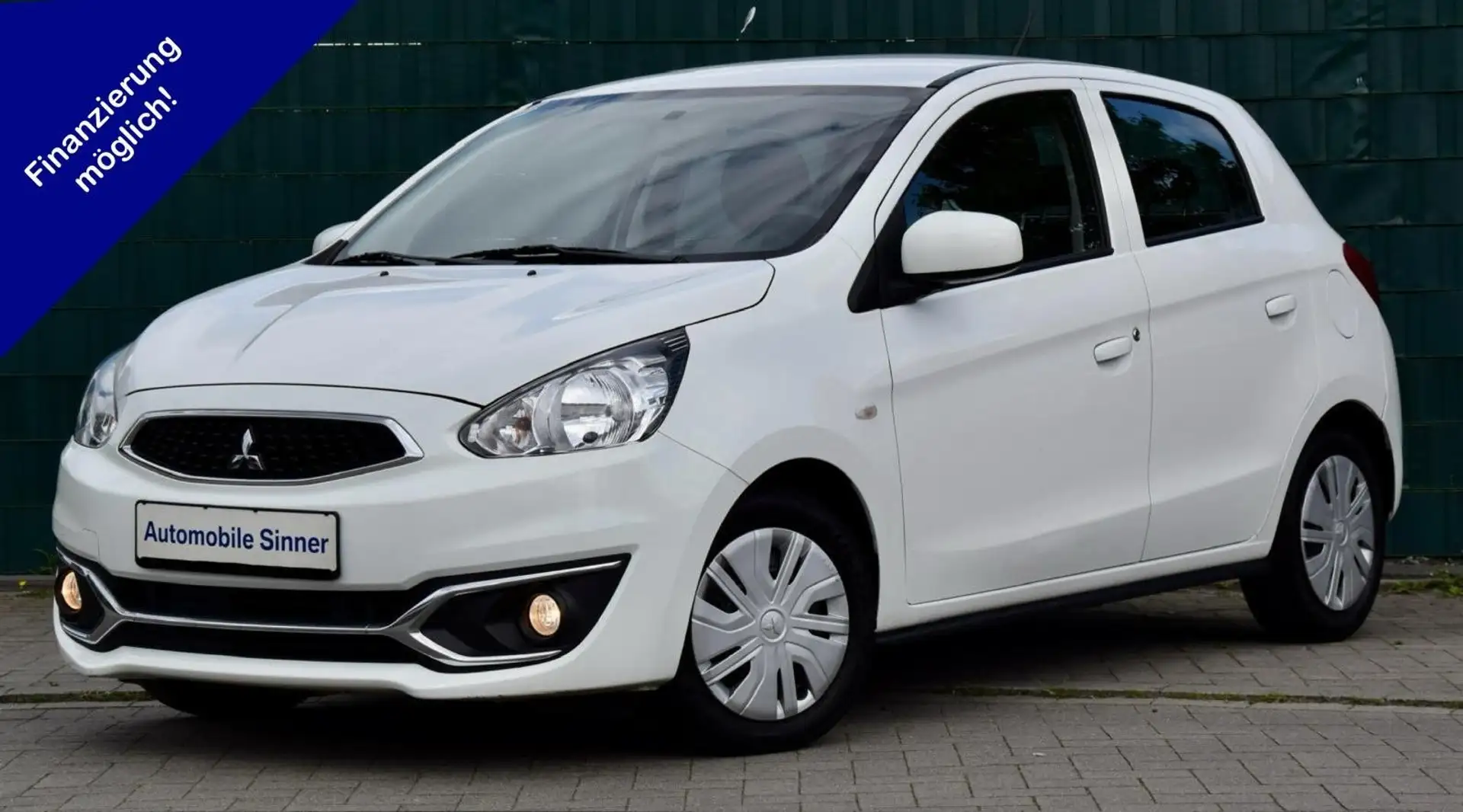 Mitsubishi Space Star 1.0l Radio+ Bluetooth+ TÜV NEU+ Isofix+ AUX+++ Blanco - 1