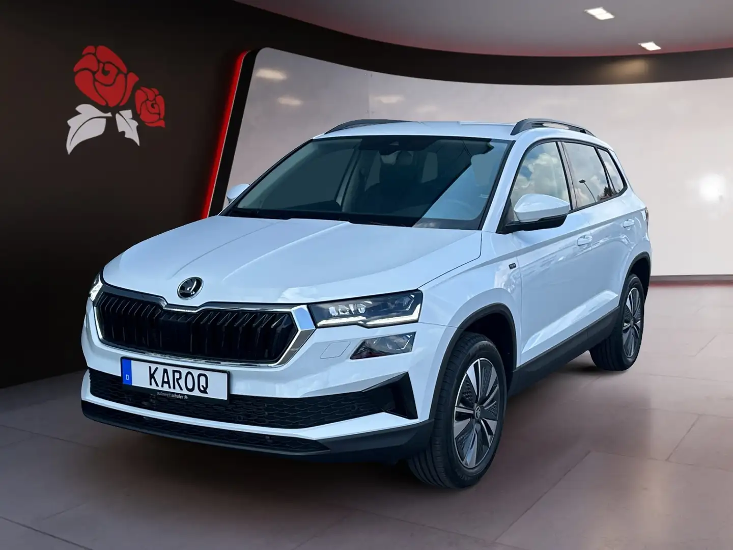 Skoda Karoq TOUR 1.5 TSI DSG NAVI LED AHK PDC Weiß - 2