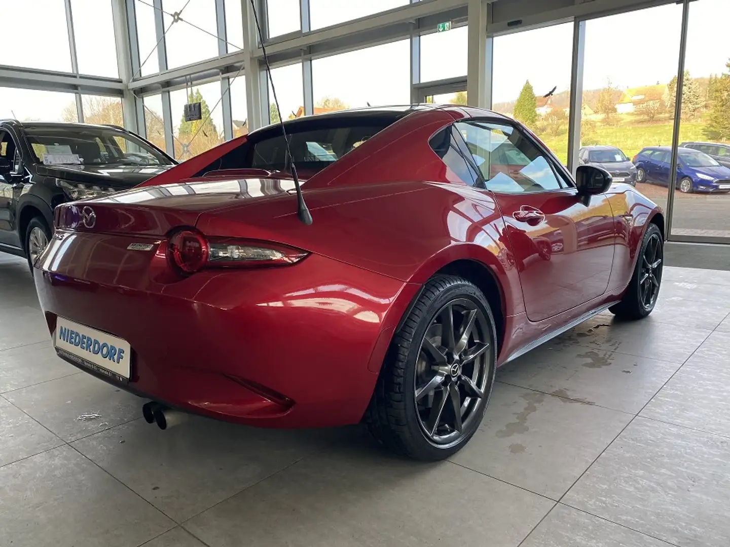 Mazda MX-5 RF EXCLUSIVE LEDER NAVI LED Rouge - 2